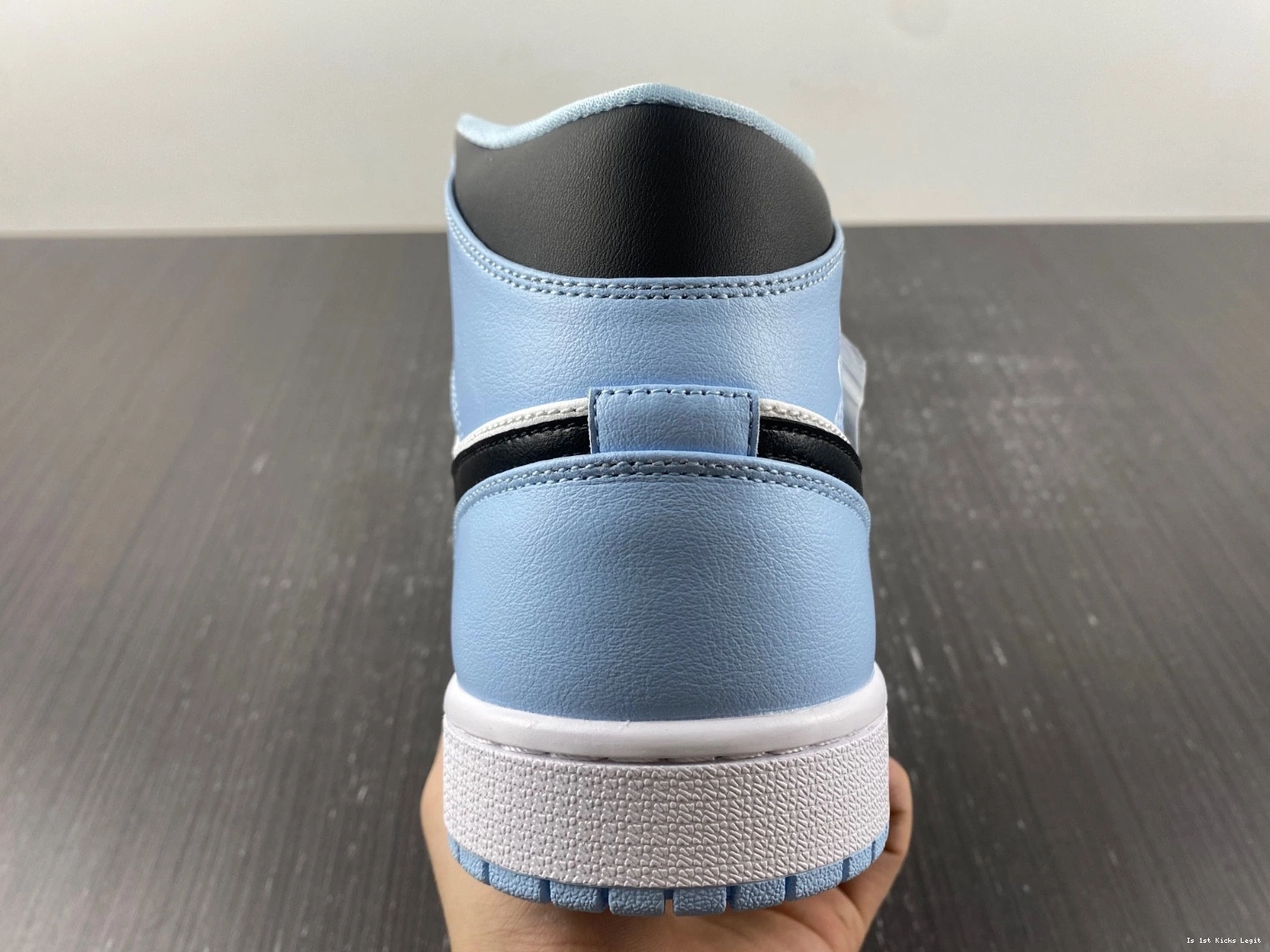 Blue 555112-401 Mid Air Jordan 1 GS Ice 0513